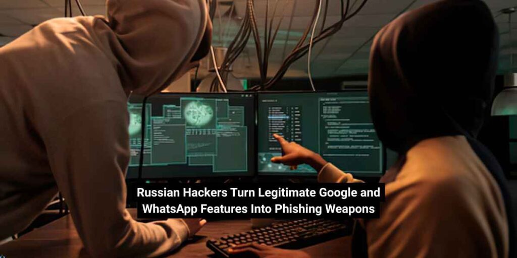 Russian Hackers Turn Legitimate Google and WhatsApp Features Into Phishing Weapons